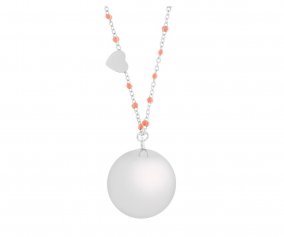 Chamador de Anjos Fine Silver/Pink