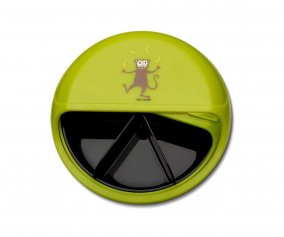 Lancheira Bento Disc Monkey Lime