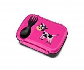 Lancheira N'ice Box Kids Vaca Purple