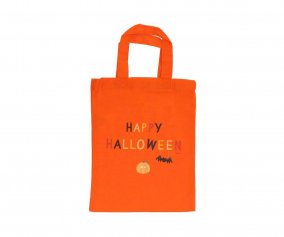 Orange Trick-or-Treat Bag Halloween