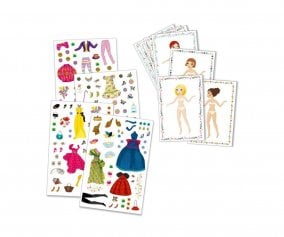Bambole di Carta Fashion Sticker