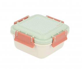 Large Lunch Box Stripes Sage