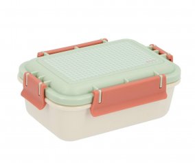 Lunch Box Bento Stripes Sage