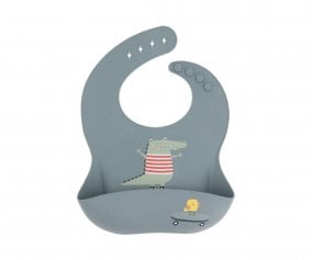 Silicone Bib Croc