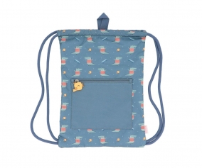 Waterproof Personalised Croc Drawstring Backpack