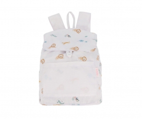 Small Canvas Backpack Personalized Savannah