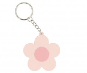 Porte-cls en Silicone Personnalisable Flower
