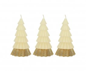 3 Velas de rbol Navidad