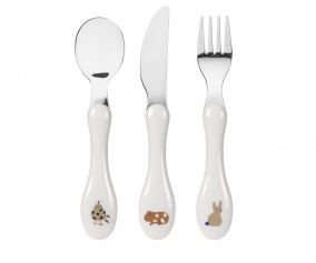 Set of 3 Little Mateys Cutlery Royal Blue
