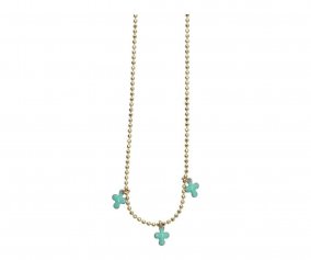 Collar de Cruces Menta