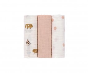 3 Muslins Little Mateys Spicy Orange