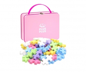 Valigetta Metallica Rosa BIG Pastel Plus-Plus 70 pezzi