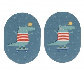 2 Parches Termoadhesivos para Ropa Croc