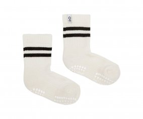 Chaussettes de Sport Noires  Semelle Antidrapante