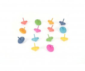 Rainbow Wooden Tops