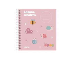Pequena Agenda Infantrio Personalizado Tutete Bugs ES
