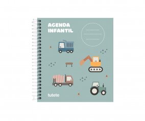 Agenda Infantrio Personalizvel Tutete Trucks