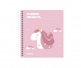 Agenda Infantrio Personalizvel Tutete Magical Unicorn