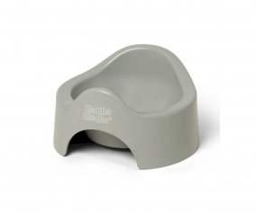 Gray Wooden Potty for Dolls