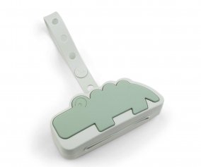 Silicone Pacifier Holder Croco