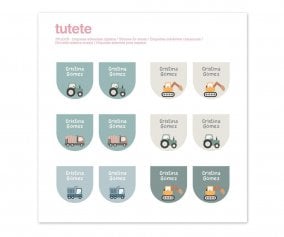 12 Autocollants Chaussures Trucks