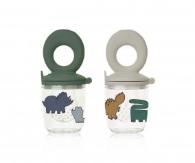 Alimentatore Silicone Miranda Dinosaurs / Mist