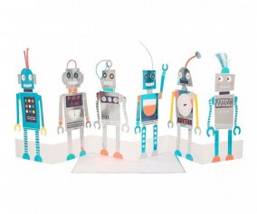 Birthday Card Robots