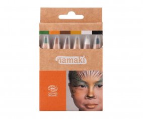 Set of 6 Wildlife Colors Makeup Pencils