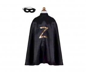 Mantello e Maschera Zorro 5-6 anni