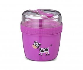 Lancheira Sn'ack N?ice Cup L Vaca Purple
