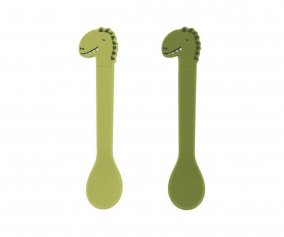 2 Silicone Spoons Mr. Dino