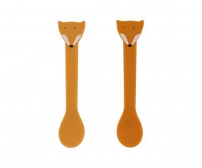 2 Silicone Spoons Mr. Fox
