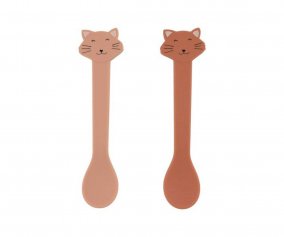 2 Silicone Spoons Mr. Cat