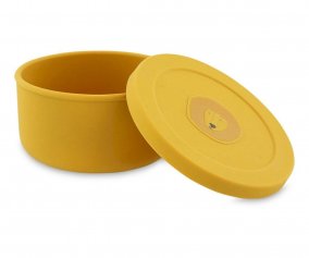 Bowl with Silicone Lid Mr. Lion