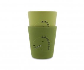 2 Silicone Cups Trixie Mr. Dino