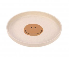 Eco-Friendly Non-Slip Plate Happy Smile
