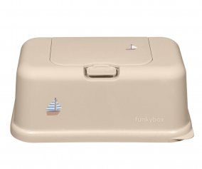Bote  Lingettes Funkybox Bateau Beige