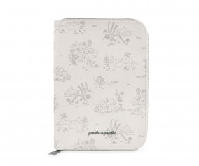 Document Holder Toile de Jouy Cream