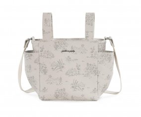 Cream Toile de Jouy Bread Basket