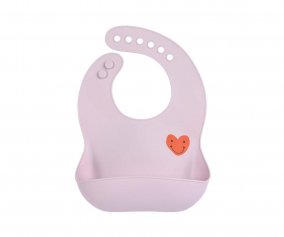 Bib Silicone Happy Lavender