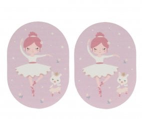 2 Parches Termoadhesivos para Ropa Ballet