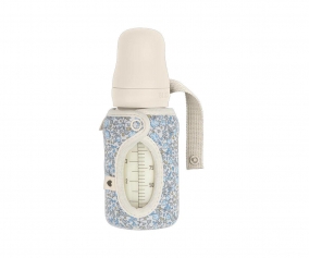 Biberon Vetro BIBS Ivory 110ml + Fodera Small Liberty
