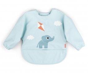 Babero con Mangas Playground Blue Personalizable