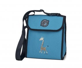Thermal Lunch Bag Pack n'Snack Giraffe Turquoise 5L Personalised