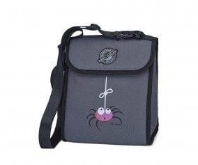Thermal Lunch Bag Pack n' Snack Spider Grey 5L Personalised