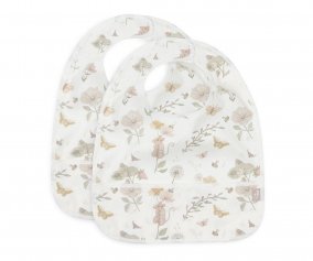 2 Waterproof Bibs Dreamy Mouse
