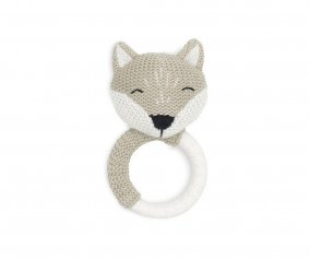 Teether and Rattle Fox