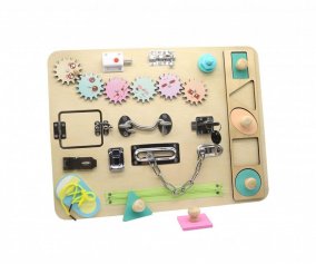 Motor Skills Board Shapes and Latches
