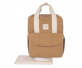 Stroller Bag Dots Poppy Cinnamon