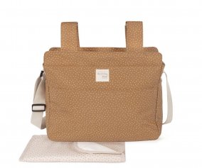 Poppy Cinnamon Polka Dot Organizer Bag
